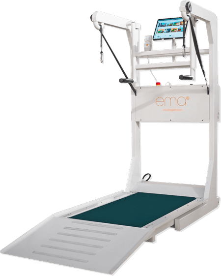 Ema, treadmill for gait rehabilitation and training